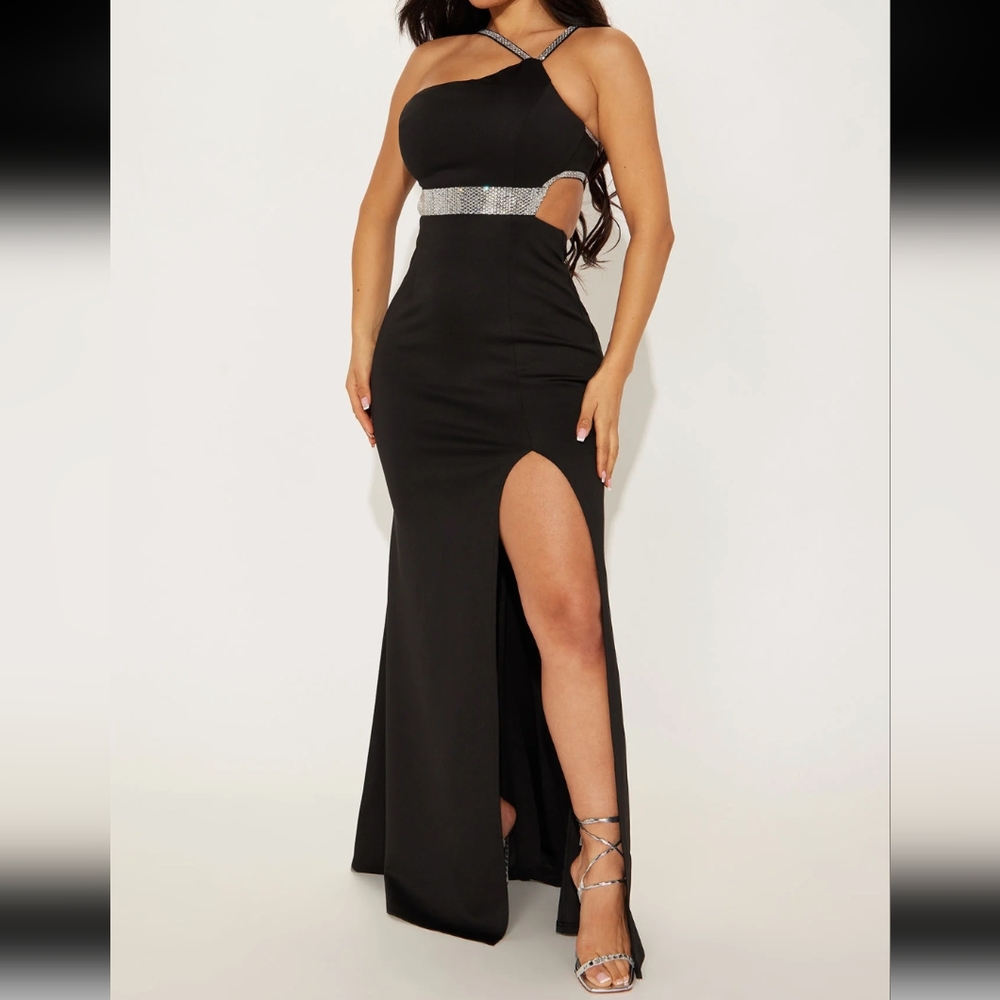 NWT Embellished Maxi Dress